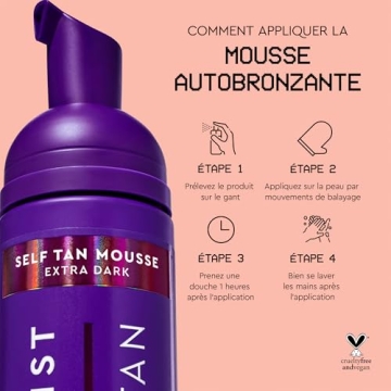 Tanologist Express Self Tan Mousse Extra Dark Vegan