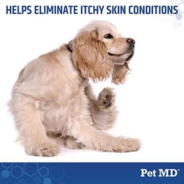 Pet MD TopicalShampoo for Dogs, Cats, & Horses- 12 oz