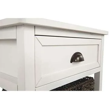 Signature Design by Ashley Modern Farmhouse End Table