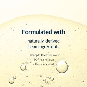 ROUND LAB 1025 Dokdo Cleansing Oil 6.76 Fl Oz, Facial Oil Cleanser for Face, Deep Pore Cleansing, Makeup Blackhead Impurities Remover, Easy to Wash Off No Oily Residue, Korean Skin Care