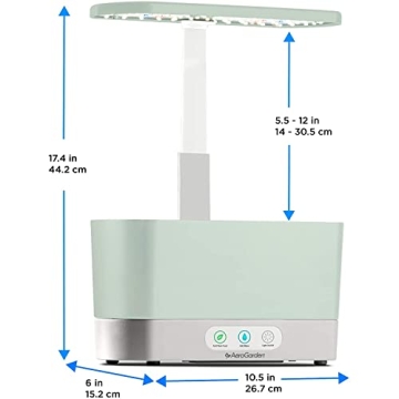 AeroGarden Harvest Indoor Hydroponic Garden 6 Pods