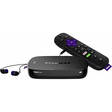 Roku Ultra: 4K HDR Streaming Player with Enhanced Remote for Ultimate Entertainment