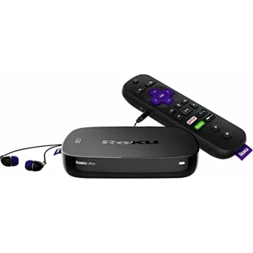 Roku Ultra: 4K HDR Streaming Player with Enhanced Remote for Ultimate Entertainment