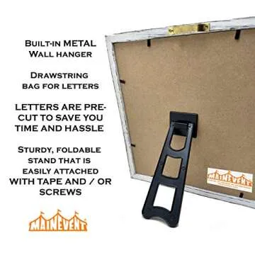 Personalized Felt Letter Board 10x10 - Perfect for Decor