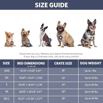 MidWest Bolster Dog Bed for 24-inch Crates | Easy Clean & Comfort