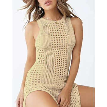 Bsubseach Womens Crochet Cover Up for Summer Beach Adventures