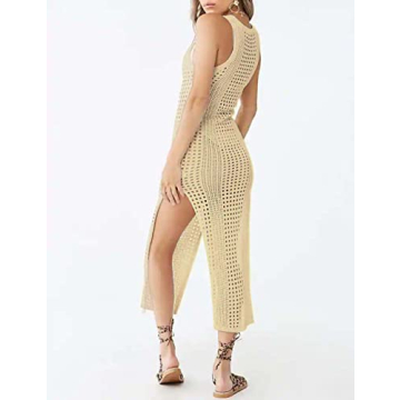 Bsubseach Womens Crochet Cover Up for Summer Beach Adventures