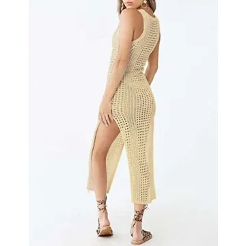 Bsubseach Womens Crochet Cover Up for Summer Beach Adventures