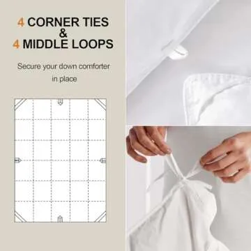 Ultra-Soft Uniency Feather Down Comforter King Size