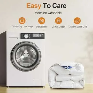 Ultra-Soft Uniency Feather Down Comforter King Size