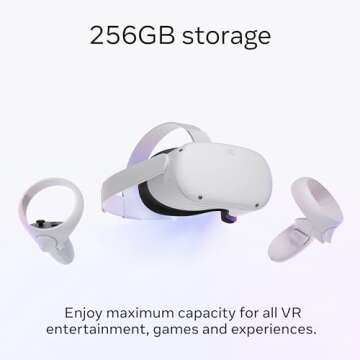 Meta Quest 2 — Advanced All-In-One Virtual Reality Headset — 256GB with $50 Amazon Gift Card
