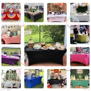 Stylish Spandex Tablecloth for Every Event Table Setup