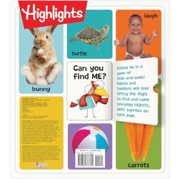 First 101 Words Lift-the-Flap Book for Babies and Toddlers