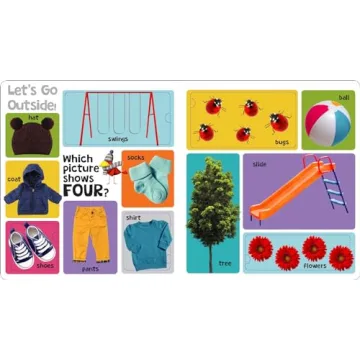 First 101 Words Lift-the-Flap Book for Babies and Toddlers