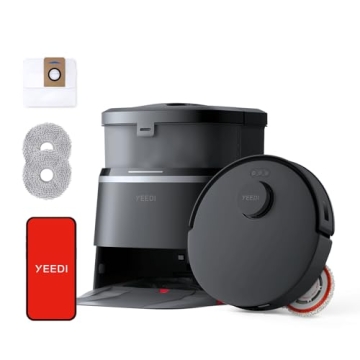 Yeedi M12 PRO+ Robot Vacuum Mop 11000Pa Suction Auto Wash