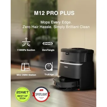 Yeedi M12 PRO+ Robot Vacuum Mop 11000Pa Suction Auto Wash