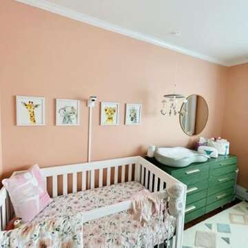 TotAha Premium Stretchy Crib Sheets - Soft & Stylish