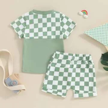 Adobabirl Toddler Summer Outfit - Stylish Baby Boy Clothes