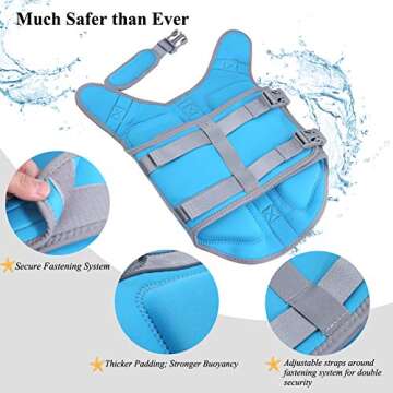 VIVAGLORY Dog Life Jacket for Safe Water Adventures
