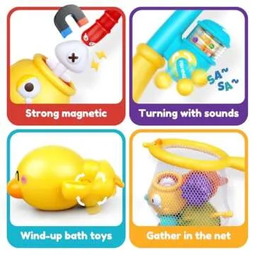 Magnetic Fishing Bath Toys: Fun for Kids Ages 1-3