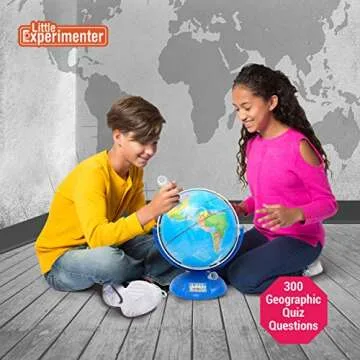Interactive Globe for Kids with Wireless Smart Pen - 9” Learning & Education STEM Toys