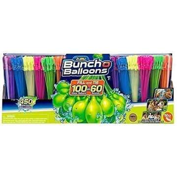 Self-Sealing Rapid-Filling Water Bunch of Balloons, 450 balloons