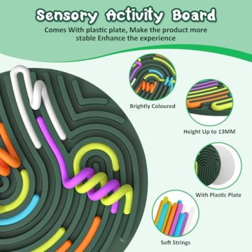Gapiks Sensory Activity Board for All Ages to Calm Stress
