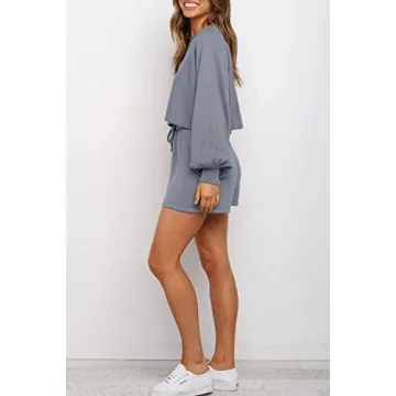 Stylish ZESICA Knit Pullover Sweatsuit for Women