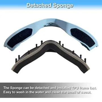 EXP VISION Ski Goggles Snowboard for Men Women, OTG Anti Fog UV Protection Snow Goggles (Grey Frame Dream Blue)