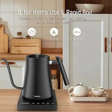 Fabuletta Gooseneck Kettle with Temperature Control