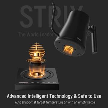 Fabuletta Gooseneck Kettle with Temperature Control