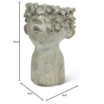 Abbott Collection Large Kissing Face Planter - 10 Inch
