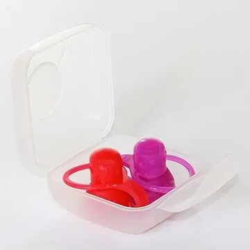 ChooMee SoftSip Food Pouch Tops | 4 Colors + White case | Prevent Spills and Protect Childs Mouth