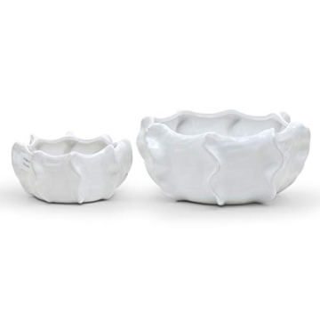 Stylish WGV Ceramic Bowl Vase for Weddings Home Decor