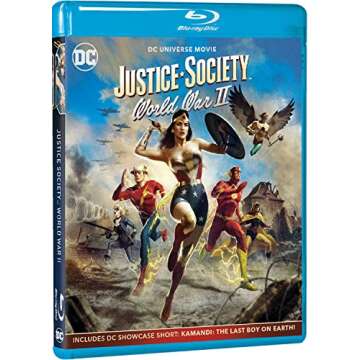 Justice Society: World War II (4K Ultra HD + Blu-ray) for Epic Animation Fans