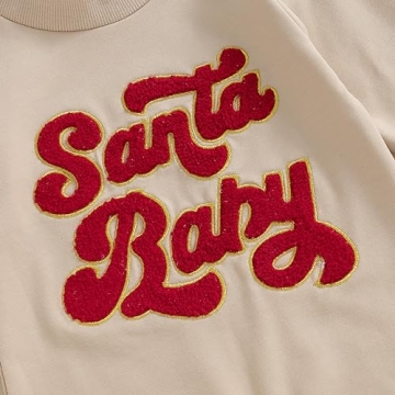 Adorable Lamuusaa Santa Baby Romper for Newborns