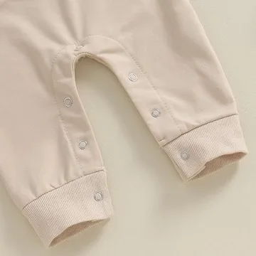 Adorable Lamuusaa Santa Baby Romper for Newborns