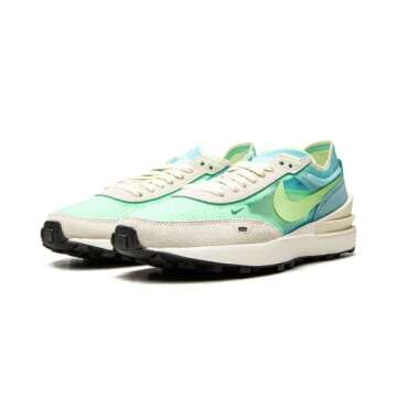 Nike Women's Waffle One Athletics Track Shoe - Bleached Aqua
