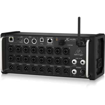 Behringer XAir XR18 Digital Mixer with Midas Preamp and Wi-Fi