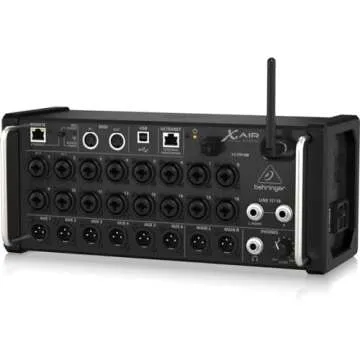 Behringer XAir XR18 Digital Mixer with Midas Preamp and Wi-Fi