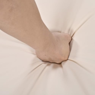 Merax Wood Outdoor Dining Table Set for 4,All Weather Patio Chairs with Soft Cushions and Jute Rope Knitted Back