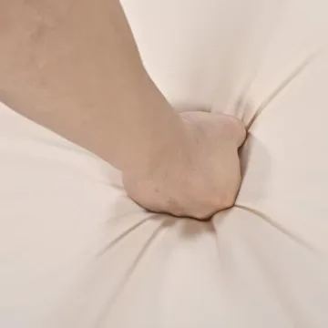 Merax Wood Outdoor Dining Table Set for 4,All Weather Patio Chairs with Soft Cushions and Jute Rope Knitted Back