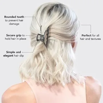 Kitsch Metal Claw Clips for Chic Hair Styling