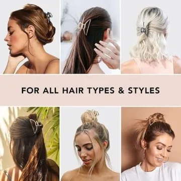 Kitsch Metal Claw Clips for Chic Hair Styling