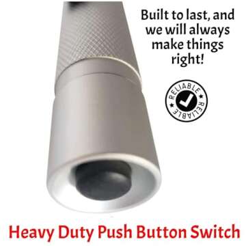 4th Generation Doctor Mom LED Pocket Pro Otoscope with Both Adult and Pediatric Disposable Specula Tips, Battery, and Protective Hard Plastic Case