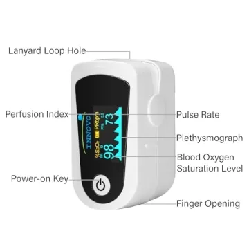 Innovo iP900BP-B Bluetooth Pulse Oximeter with Free App