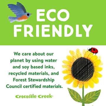 Crocodile Creek - Barnyard 123-36 Piece Jigsaw Floor Puzzle with Heavy-Duty Box for Storage, Large 20" x 27" Completed Size, Designed for Kids Ages 3 Years and up