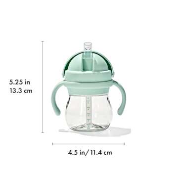 Shop OXO Tot Transitions Straw Cup - 6 oz. Opal