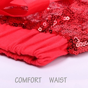 Cilucu Baby Girls Sequin Shorts for Toddlers - 3T Sparkle