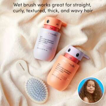 Evereden Vegan Happy Hair Duo: Kids Shampoo & Conditioner Set